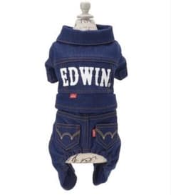 rocky double wood 様専用　EDWIN デニム風犬服のサムネイル