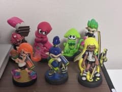 amiibo スプラトゥーンシリーズ フィギュア 7体セットのサムネイル