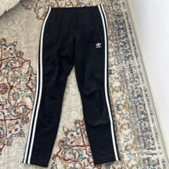 adidas Originals トラックパンツ ジャージ ブラックのサムネイル