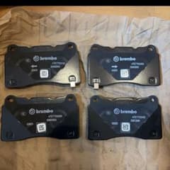FL5 シビックタイプR　純正ブレーキパッドセット シビックタイプR FL5 純正bremboブレーキパッド前後セット - メルカリ