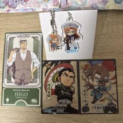 名探偵コナン　萩原千速　横溝重悟 チャーム　チケット風カード　クリアカードのサムネイル