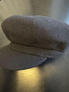 KANGOL wool 504 ブラック 黒 ハンチング ベレー帽のサムネイル