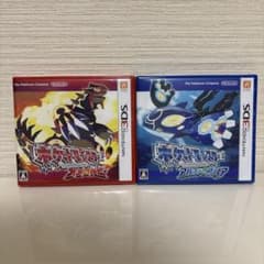 新品未開封 ポケットモンスターオメガルビー、アルファサファイア