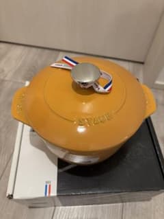 STAUB ラ•ココットde GOHAN マスタード STAUB ラ•ココットde GOHAN マスタード - メルカリ