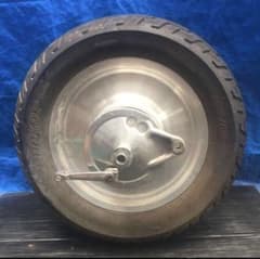 ホンダ マグナ 250 純正 リアホイール カスタム 流用 チョッパー