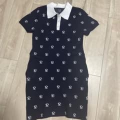 eimy golf esモノグラムニットワンピース 新品　エイミーイストワール エイミーゴルフ esモノグラムニットワンピース NAVY - メルカリ