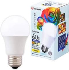 植物育成　アイリスオーヤマ LED高演色電球 E26 60形相当 昼白色のサムネイル