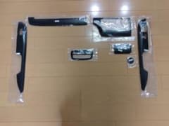 ハイエース ダークプライム2 インテリアパネル マカボニー調黒木目のサムネイル
