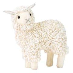 【新品】ひつじ 置物 羊オブジェ ホワイト 北欧のサムネイル