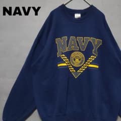 M.J.SOFFE US NAVY スウェット トレーナー USA製 ネイビー