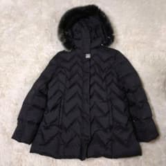 美品ジャンルイシェレル ダウン 3wayブルーフォックス 総ロゴ 