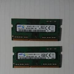 SAMSUNG 4GB×2 PC3L-12800S ノート用メモリのサムネイル