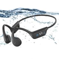 新品マイク付き骨伝導イヤホン水泳 IP68完全防水ヘッドホン　bluetoothのサムネイル