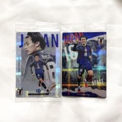 【新品】ツインウエハースサッカー日本代表2026 トレカ /上田綺世セットのサムネイル