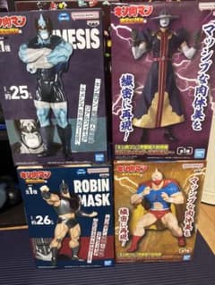 キン肉マン フィギュア 3体セット まとめ売り - メルカリ