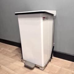 PEDAL BIN 45L WHITE ペダル ビン ホワイト 白 ゴミ箱 - メルカリ