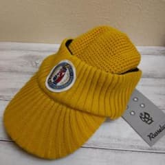 ラッセルノ　ニット帽 新品【ラッセルノ】ニット帽 サンバイザー 2点セット - メルカリ