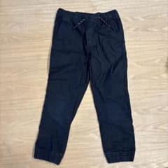 GAP KIDS ブラック　ジョガーパンツSのサムネイル