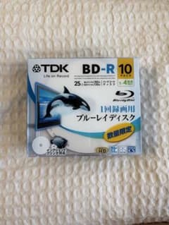 TDK BD-R 25GB 10枚パック 録画用 ブルーレイディスクのサムネイル