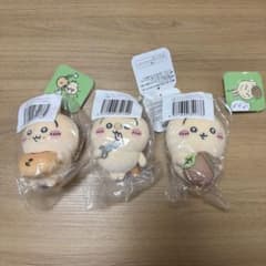 ちいかわ　うさぎだらけくじD賞　3種のサムネイル