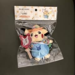 韓国 オリーブヤング ポケモン ピカチュウ ぬいぐるみ Olive Young