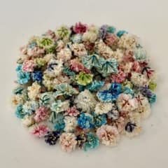 ⑦訳ありかすみ草ドライフラワー120粒程のサムネイル