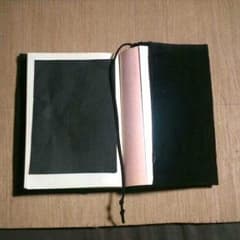 ハンドメイド／ブックカバー(スウェード調)のサムネイル