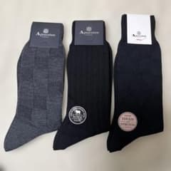 紳士靴下 Aquascutum 3足セットのサムネイル