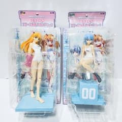 未使用品 新世紀エヴァンゲリオン エクストラ スクール水着 フィギュア 2種 552 新世紀エヴァンゲリオンエクストラ スクール水着フィギュアVer.2 2