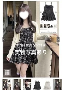 花柄キャミソールミニワンピースのサムネイル