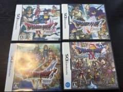 DS】ドラゴンクエストIV・V・VI・IX ソフト4本セット まとめ売り