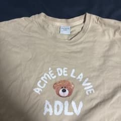 ACMÉ DE LA VIE クマ Tシャツ ベージュ