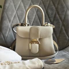 DELVAUX デルヴォー ブリヨン ミニ アイボリー ロデオカーフ