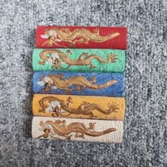 中国徽墨 古芸胡開文墨廠 龍紋彩色墨 5本セット - メルカリ