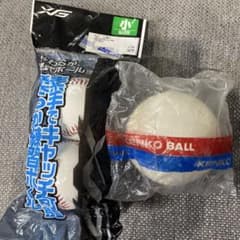 KENKO BALL 柔らか硬式野球ボール 練習用と1号球ソフトボールのサムネイル