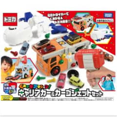 トミカワールド くみかえアクション！キャリアカー＆カーゴジェットセットのサムネイル