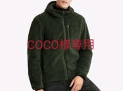【入手困難】UNIQLO　防風フィルム入りボアフリースパーカ　Lサイズのサムネイル