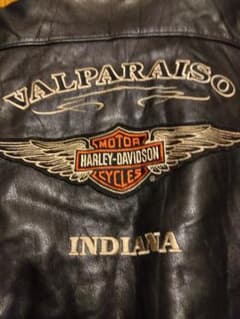 メ*蛇様 Harley-Davidson レザージャケット インディアナ - メルカリ