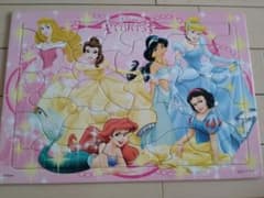 ディズニープリンセス　パズルのサムネイル