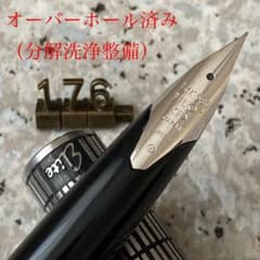 176 オーバーホール済み 万年筆 パイロット PILOT 全格子 14k - メルカリ