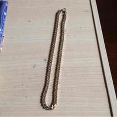ゴールドネックレス 金張りのサムネイル