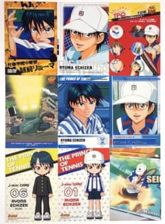 テニスの王子様】越前リョーマ 等 リストカード他 トレーディング