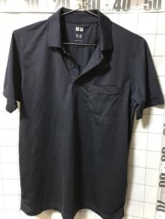 UNIQLO ポロシャツ　紺　Lサイズのサムネイル