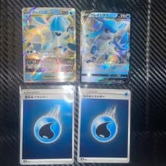 ポケモンカード　グレイシアV グレイシアV star 水エネルギーミラー2枚のサムネイル
