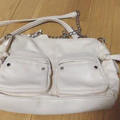 ショルダーバッグ 白のサムネイル
