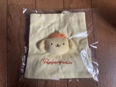 ポムポムプリン マスコット付き巾着のサムネイル