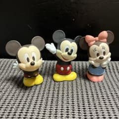 ミッキー＆ミニー フィギュア 3体セットのサムネイル