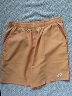YONEX オレンジ ハーフパンツ Lサイズのサムネイル