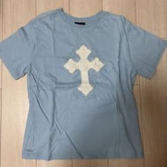 AAKAM クロスロゴ Tシャツ (Sky Blue) 2