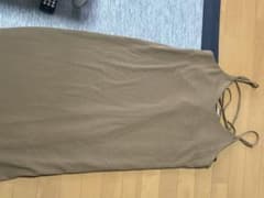 バッククロス キャミワンピース ベージュのサムネイル